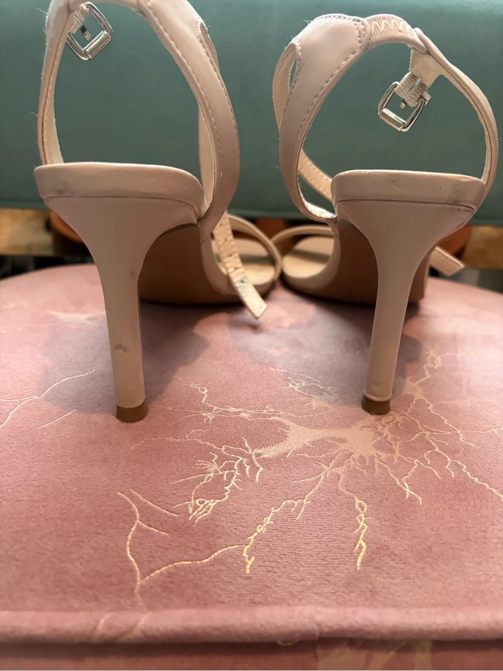 Steve Madden Blush Ankle-Strap Heels - Picture 5 of 7
